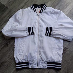 G By Guess Bonber Jacket Zip-up White Women's Size M
